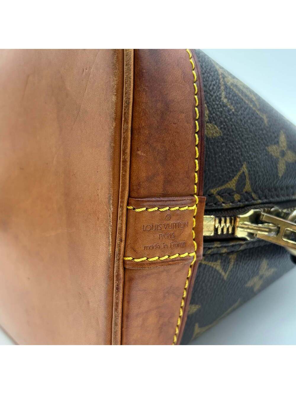 Louis Vuitton Alma PM Monogram Canvas Handbag 1997 - Picture 5 of 9